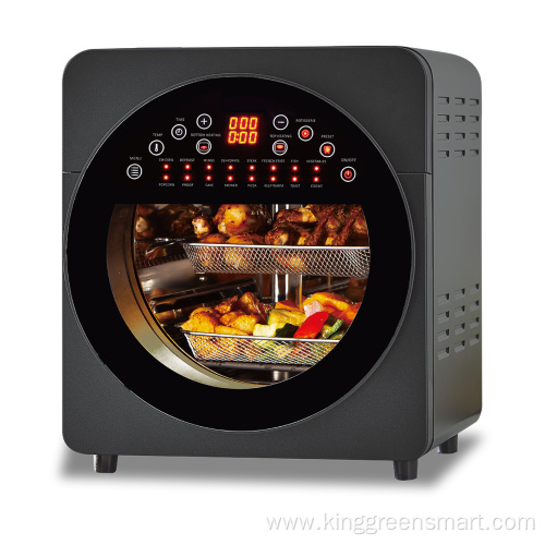 High Quality Round Visible Window Air Fryer oven